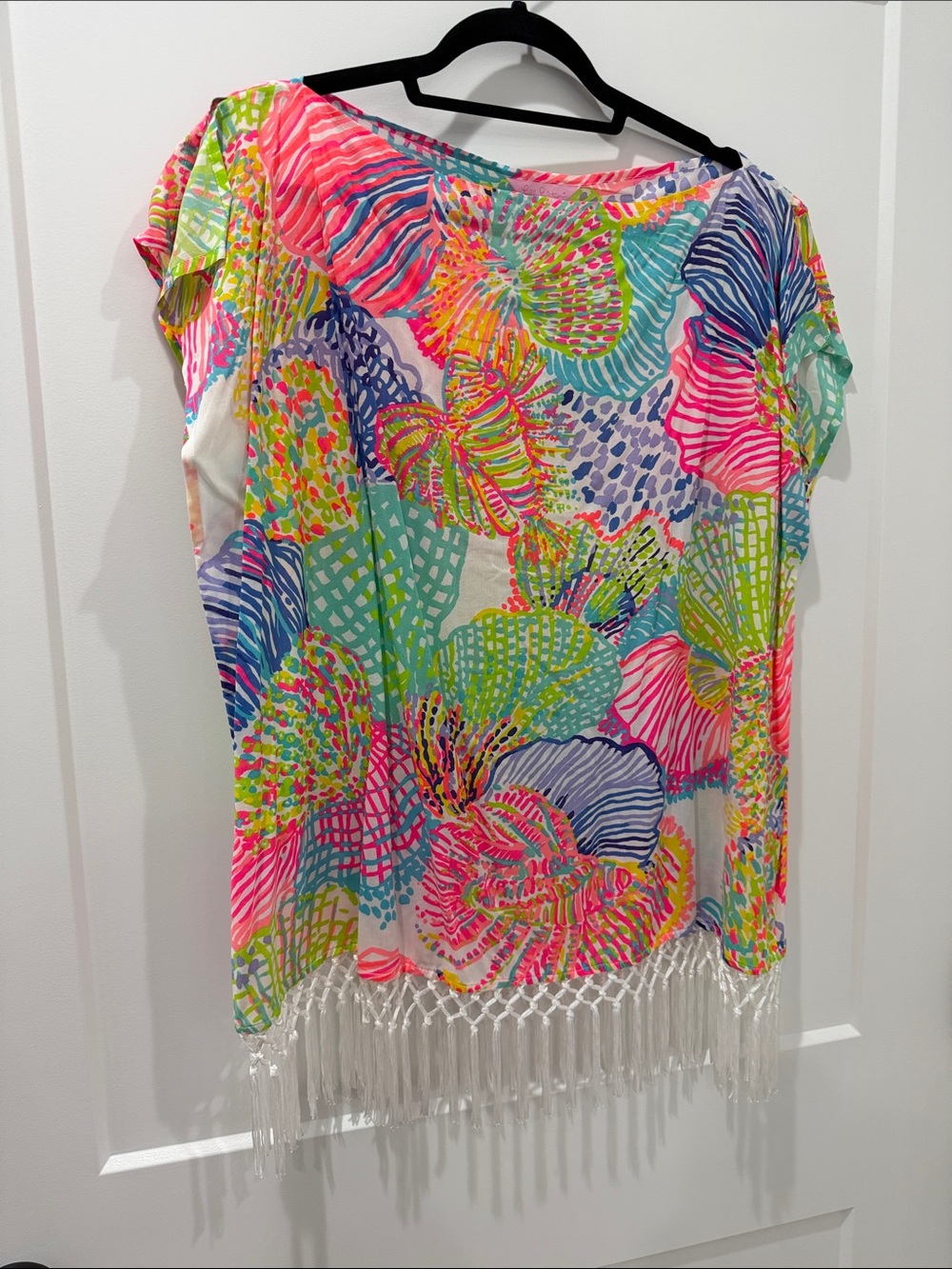 Lilly Pulitzer Roar of the Seas Multi Jasmine Caftan M/L